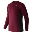 New Balance 53060 Men's Accelerate Long Sleeve - Red/navy (mt53060sdr)
