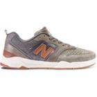 New Balance 868 Men's Skateboarding Shoes - Green/grey/orange (nm868at)