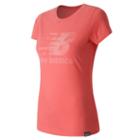 New Balance 63524 Women's Sketch Tee - Pink (wt63524gua)