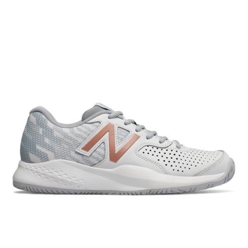 New Balance Leather 696v3 Women's Tennis Shoes - (wch696-v3)