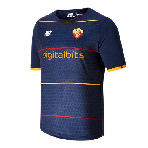 New Balance Men's As Roma Fourthshort Sleeve Jersey