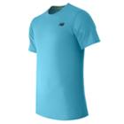 New Balance 61034 Men's Pindot Flux Short Sleeve - Blue (mt61034bys)