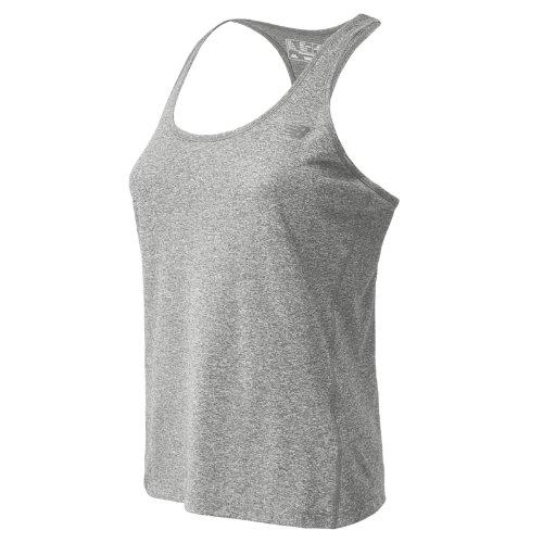 New Balance 53149 Women's Heathered Tank - Athletic Grey (wt53149ag)