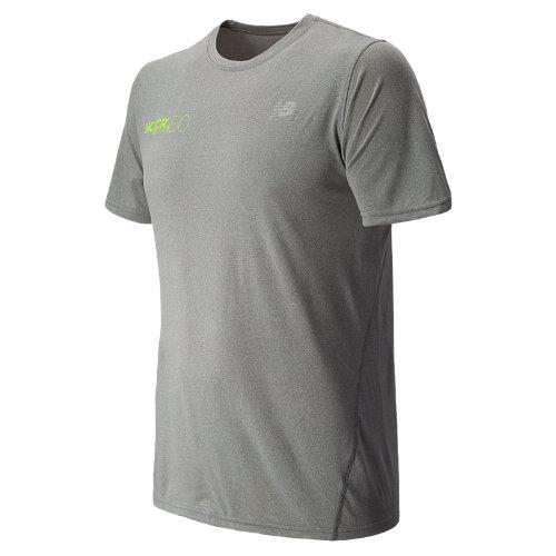 New Balance 41716 Men's Hocr Heathered Short Sleeve - Athletic Grey (mt41716pag)