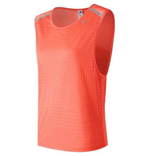 New Balance 71209 Women's D2d Run Sleeveless - Orange (wt71209sre)