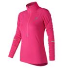 New Balance 71213 Women's Impact Half Zip - Pink (wt71213akk)