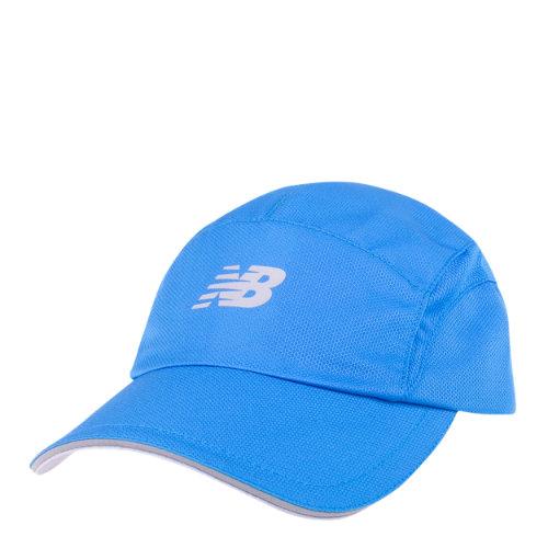 New Balance Men's & Women's 5 Panel Performance Hat - Blue (lah91003lbe)