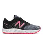 New Balance Fresh Foam Zante V3 Kids Grade School Running Shoes - Black/pink/grey (kjzntbeg)