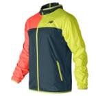 New Balance 63042 Men's Windcheater Jacket - Navy/yellow/red (mj63042gxy)