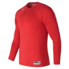 New Balance 701 Men's Ls 3000 Baseball Top - Red (tmmt701tre)