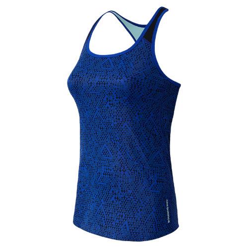 New Balance 4381 Women's Get Back Racerback - Uv Blue (wft4381uvb)