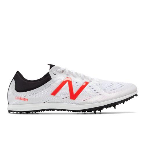 New Balance Spike 5000v5 Men's Track Spikes Shoes - White/red/black (mld5kwr5)