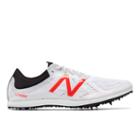 New Balance Spike 5000v5 Men's Track Spikes Shoes - White/red/black (mld5kwr5)