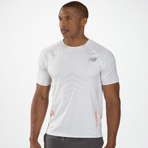 New Balance 4102 Men's Boylston Short Sleeve - White (mrt4102wt)