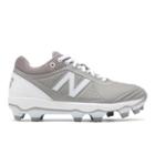 New Balance Fusev2 Tpu Women's Softball Shoes - Grey/white (spfuseg2)