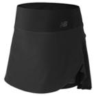 New Balance 61128 Women's Mixed Media Hybrid Skirt - Black (wk61128bk)