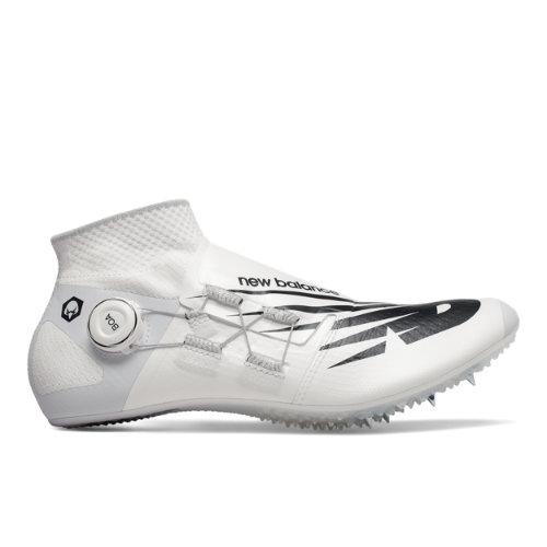 New Balance Sigma Harmony Men's & Women's Track Spikes Shoes - White/black (usdsgmhw)