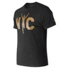 New Balance 73611 Men's Nyc Marathon Runner Short Sleeve - (mt73611v-ne)