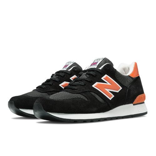 New Balance 670 Made In Uk Camping Men's Elite Edition Shoes - Black, Rust (m670sko)