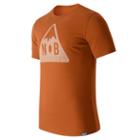 New Balance 63511 Men's Mountain Patch Tee - Orange (mt63511spt)