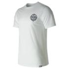 New Balance 71511 Men's Crest Tee - White (mt71511wt)
