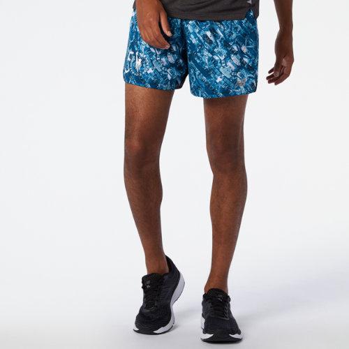 New Balance Mens Nyc Marathon Printed Impact Run 5 Inchshort