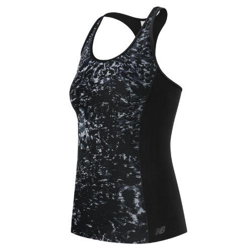 New Balance 53114 Women's Get Back Racerback - Black/grey (wt53114bgr)