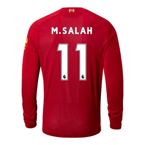 New Balance 939813 Men's Liverpool Fc Home Ls Jersey Salah No Epl Patch - (mt939813-11nh)