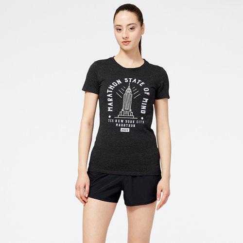 New Balance Women's Nyc Marathon Empire Graphic Tee