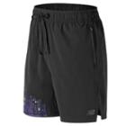 New Balance 73044 Men's Max Intensity Short - Black/navy/green (ms73044bm)