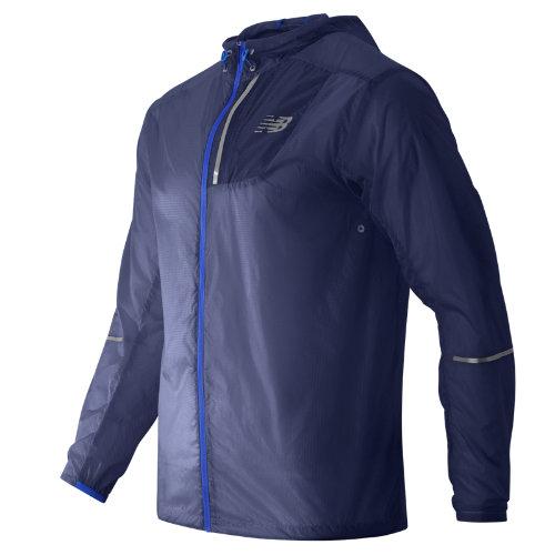 New Balance 61226 Men's Lite Packable Jacket - Blue (mj61226aby)