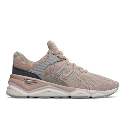 New Balance X-90 Women's Sport Style Shoes - Tan/grey (wsx90ple)