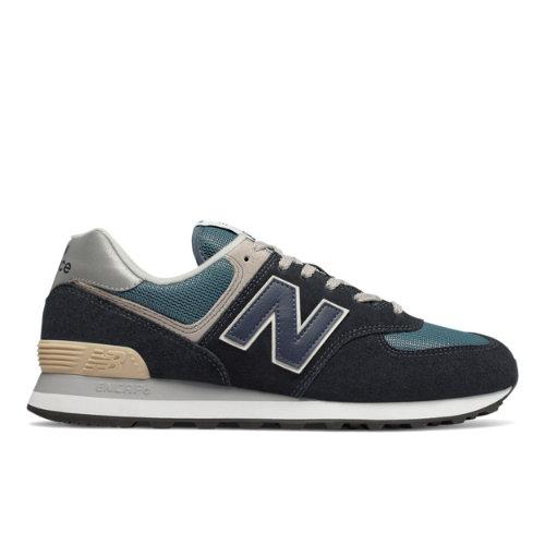 New Balance 574 Men's 574 Shoes - Navy/blue (ml574ess)