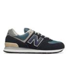 New Balance 574 Men's 574 Shoes - Navy/blue (ml574ess)