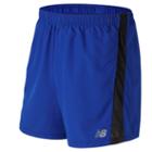 New Balance 61073 Men's Accelerate 5 Inch Short - Blue (ms61073try)
