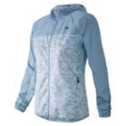 New Balance 53111 Women's Windcheater Jacket - Freshwater (wj53111frw)