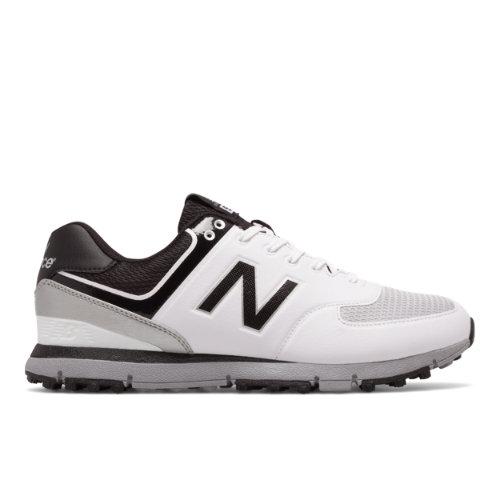 New Balance Golf 518 Men's Golf Shoes - White/black/grey (nbg518wk)