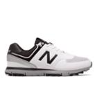 New Balance Golf 518 Men's Golf Shoes - White/black/grey (nbg518wk)