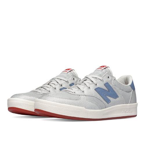 New Balance 300 Summer Utility Women's Court Classics Shoes - Grey/purple (wrt300ua)