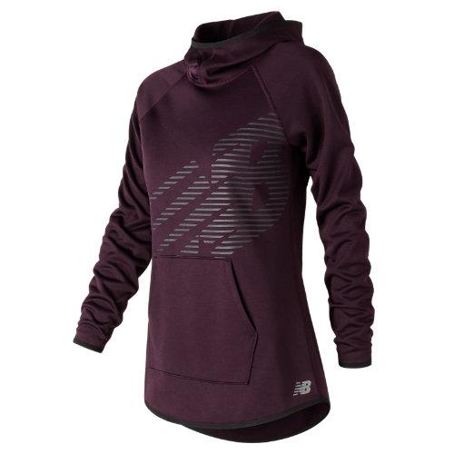 New Balance 73151 Women's Nb Corefleece Hoodie - Purple (wt73151bao)