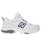 New Balance 608v3 Women's Everyday Trainers Shoes - White, Navy (wx608v3w)