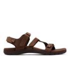 New Balance Maya Leather Sandal Women's Slides - Brown (wr2100br)