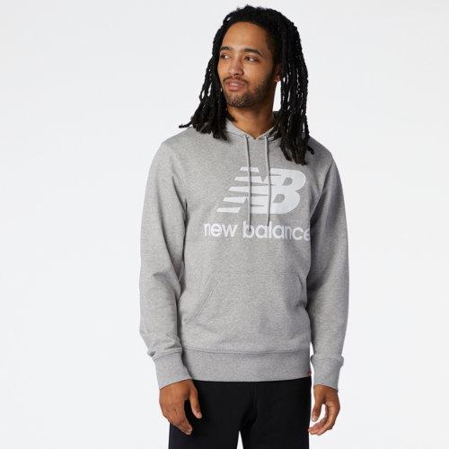 New Balance Mens Nb Essentials Pullover Hoodie