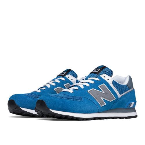 New Balance 574 Core Plus Men's 574 Shoes - Blue/navy/grey (ml574cpp)