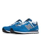 New Balance 574 Core Plus Men's 574 Shoes - Blue/navy/grey (ml574cpp)