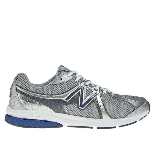 New Balance 665 Men's Fitness Walking Shoes - Silver/blue (mw665sb)