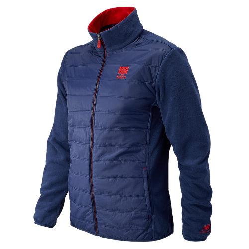 New Balance 53602 Men's Nb996 Fleece Lined Jacket - Sailor Blue, Embers, White (amj53602sib)