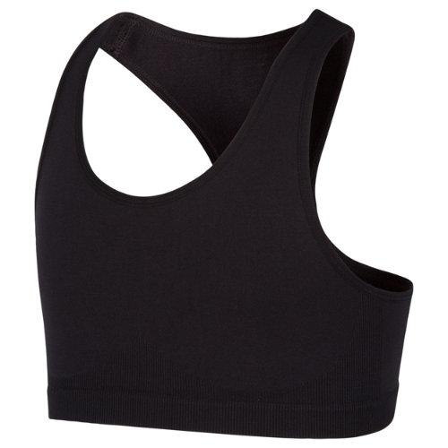 New Balance 10412 Kids' Seamless Racerback Sports Bra - Black (gb10412bk)