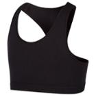 New Balance 10412 Kids' Seamless Racerback Sports Bra - Black (gb10412bk)
