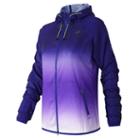 New Balance 61114 Women's Windcheater Hybrid Jacket - Titan (wj61114ttn)